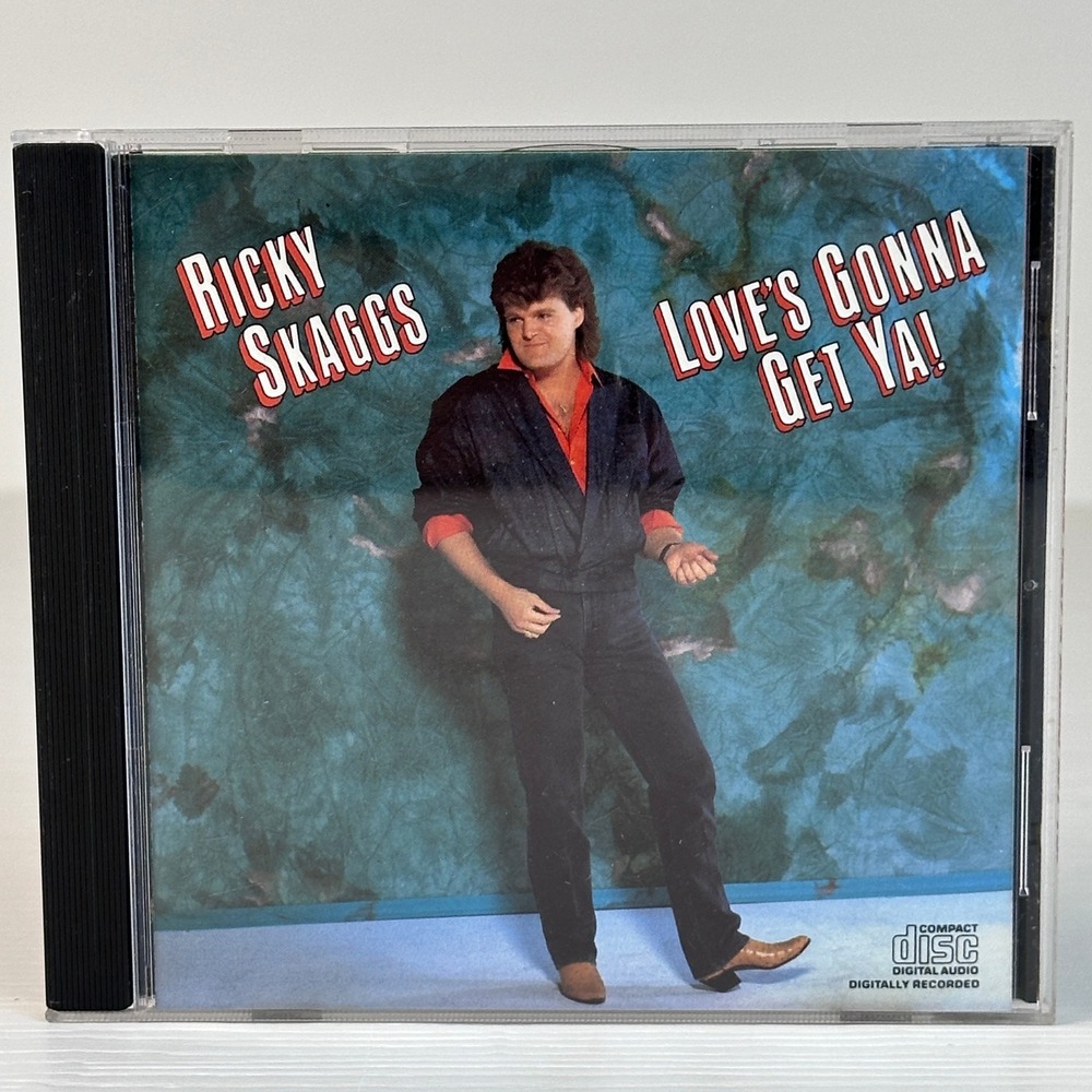 Ricky Skaggs‎ Love's Gonna Get Ya! CD 1986 Epic Records Country Bluegrass
